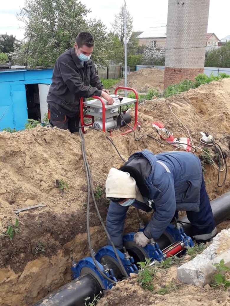 Замена задвижки в колодце